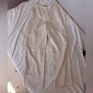 H&M Beige Textured Pants